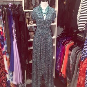 Michael Kors Green Print Dress